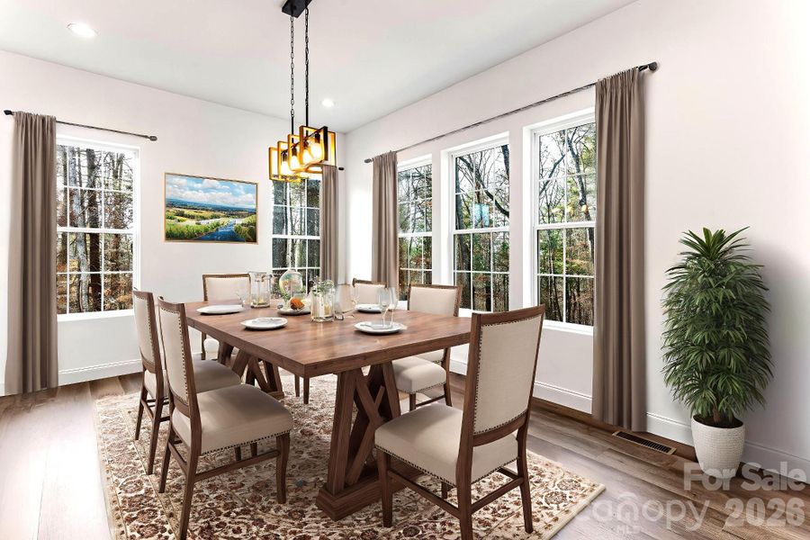 Dining Room - Virtually Staged Dining Room - Virtually Staged