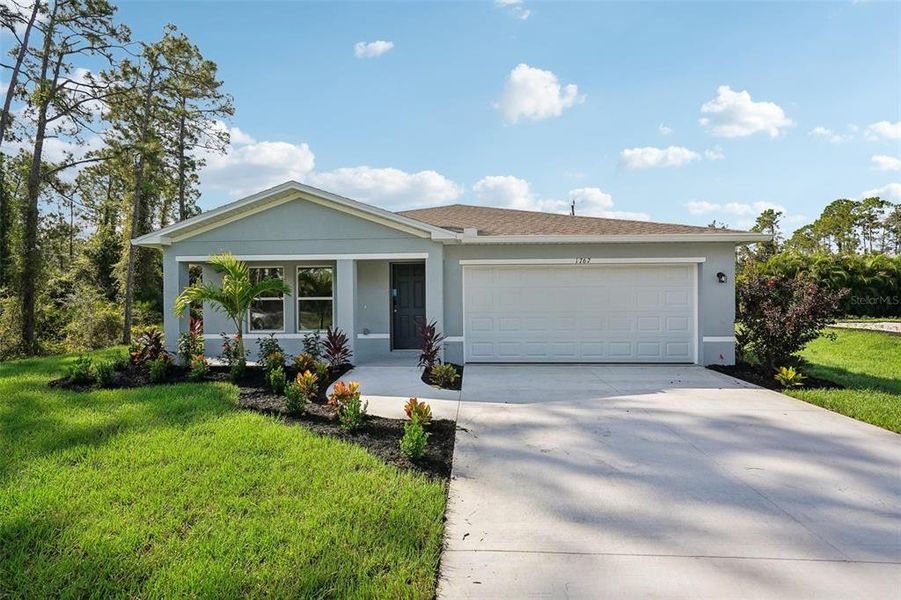 Front exterior of a new home in , Brooksville, FL, highlighting curb appeal (Image 24). Front exterior of a new home in , Brooksville, FL, highlighting curb appeal (Image 24).