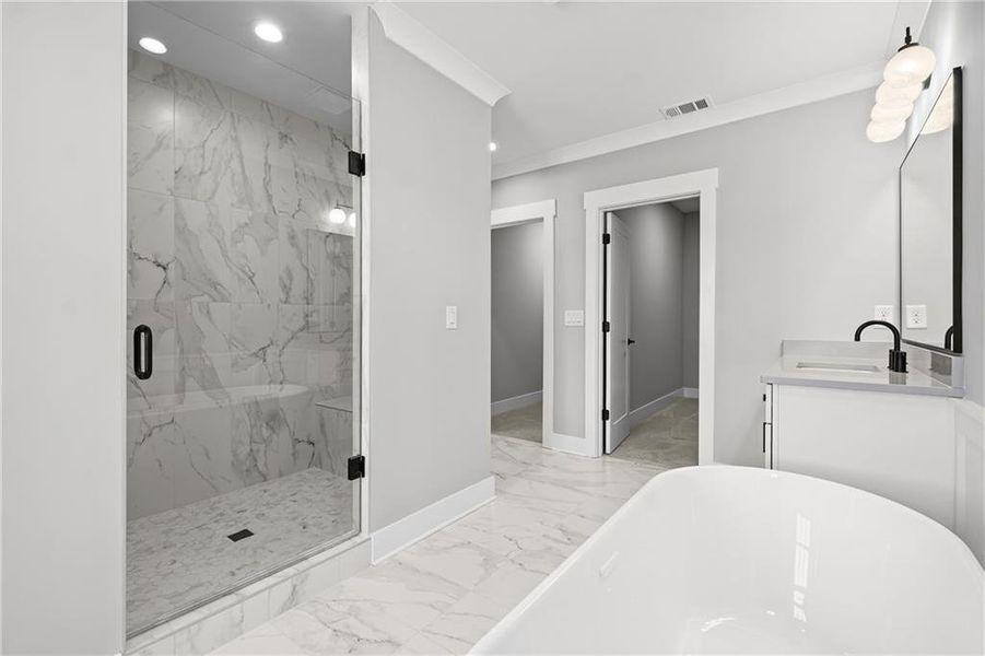 Furnished interior view inside a new home in , Ball Ground (Image 9). Furnished interior view inside a new home in , Ball Ground (Image 9).