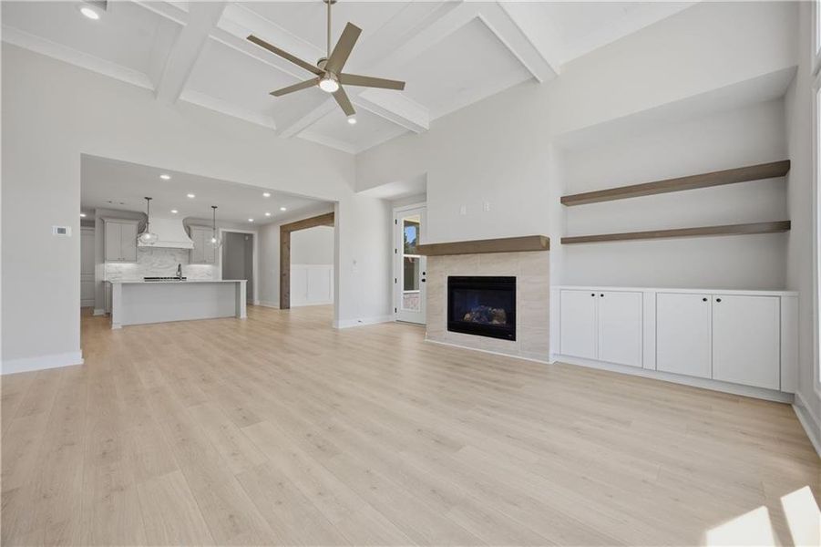 Spacious, unfurnished interior of a new home in Yellowstone Farms, Cumming (Image 32).