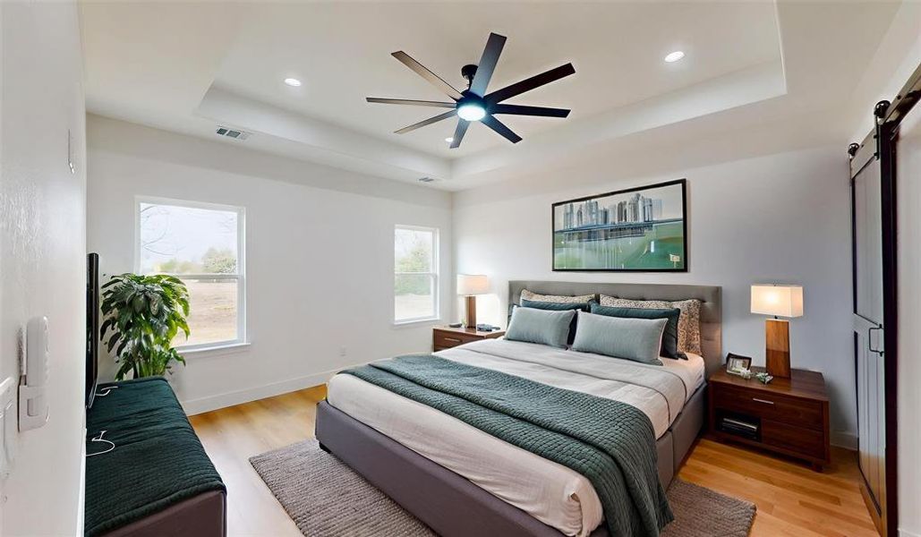 Furnished interior view inside a new home in , Greenville (Image 6).