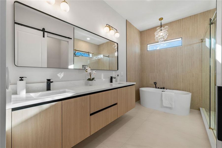 Furnished interior view inside a new home in , Tampa (Image 6).