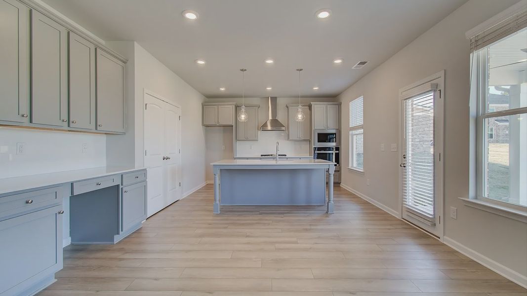 Representative furnished interior of a home built from the Pelham by DRB Homes in Cottages of Bearwood, Mount Pleasant (Image 14).