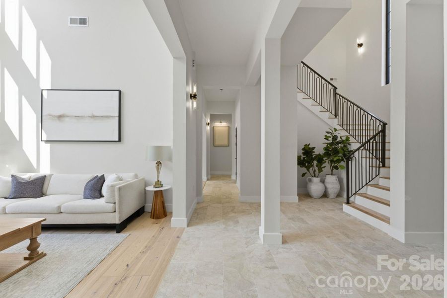 Furnished interior view inside a new home in , Mooresville (Image 36). Furnished interior view inside a new home in , Mooresville (Image 36).