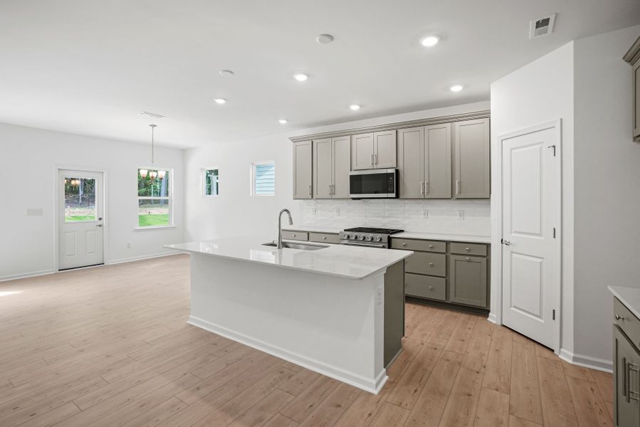 Furnished interior view inside a new home in Michaux Gardens, Belmont (Image 41).