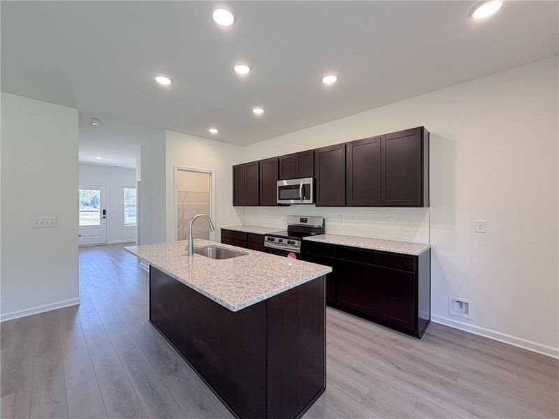 Furnished interior view inside a new home in , Rockmart (Image 6).