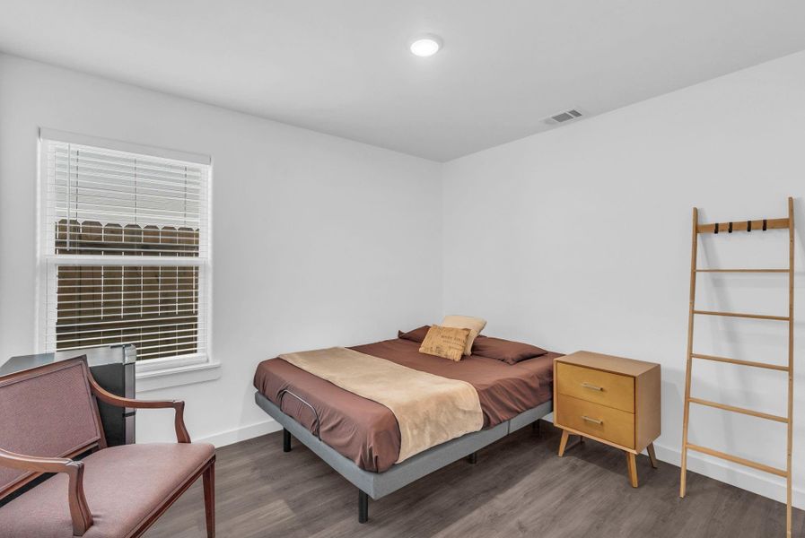 This is the 3rd bedroom down stairs. Each side of the Duplex has a 3rd bedroom down with 2 beds and 2 full baths upstairs. This is the 3rd bedroom down stairs. Each side of the Duplex has a 3rd bedroom down with 2 beds and 2 full baths upstairs.