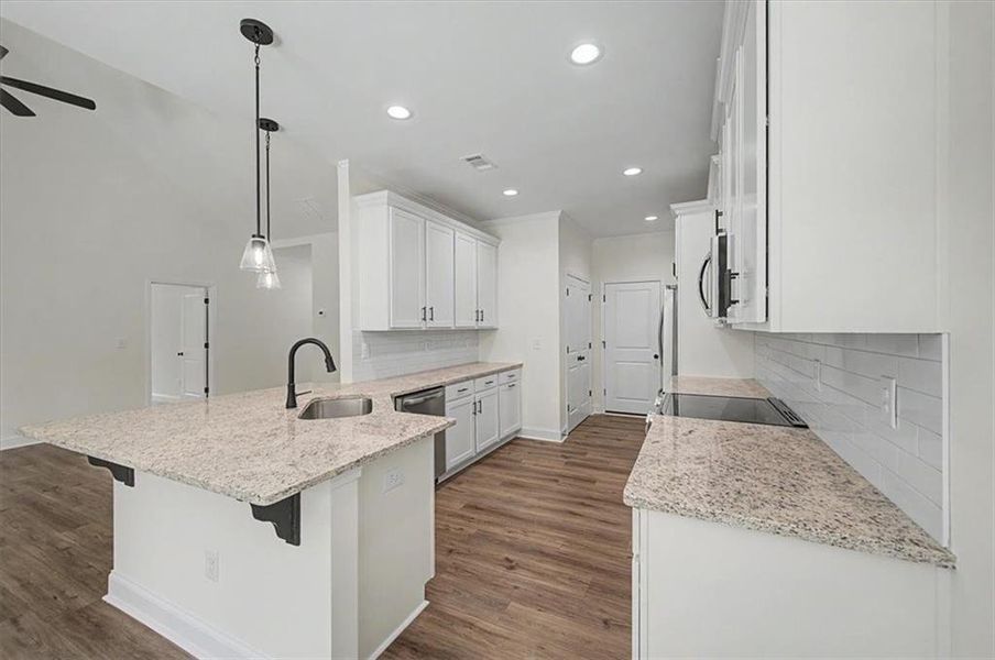 Furnished interior view inside a new home in , Dallas (Image 5). Furnished interior view inside a new home in , Dallas (Image 5).