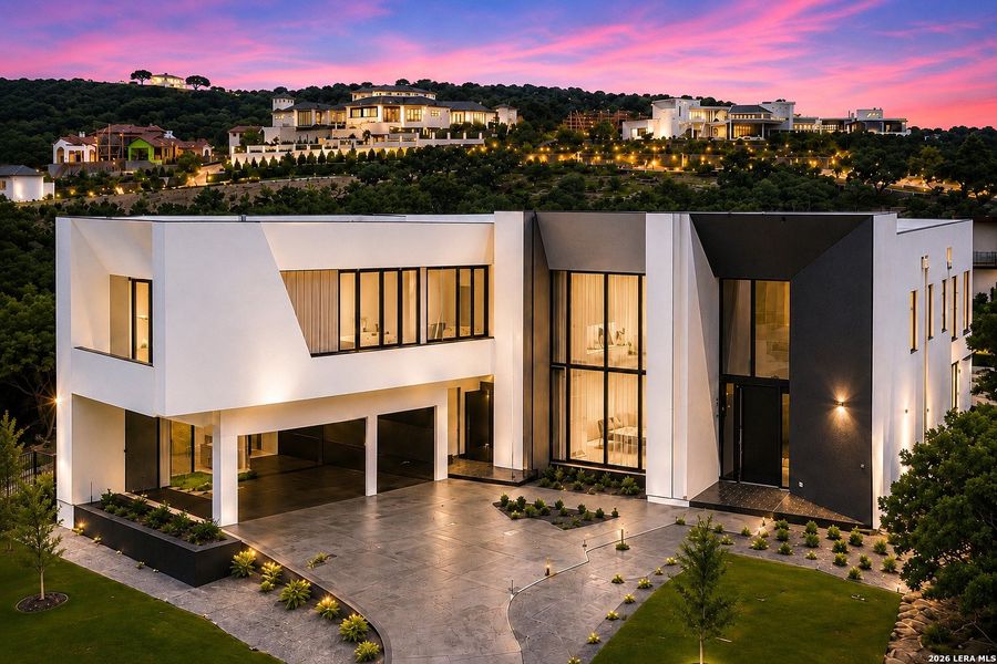 Front exterior of a new home in , San Antonio, TX, highlighting curb appeal (Image 30).