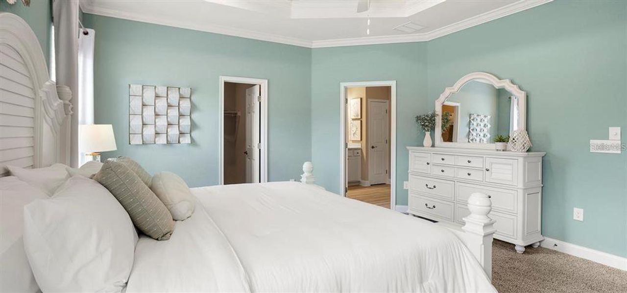 Furnished interior view inside a new home in The Lakes, Lake Alfred (Image 11).