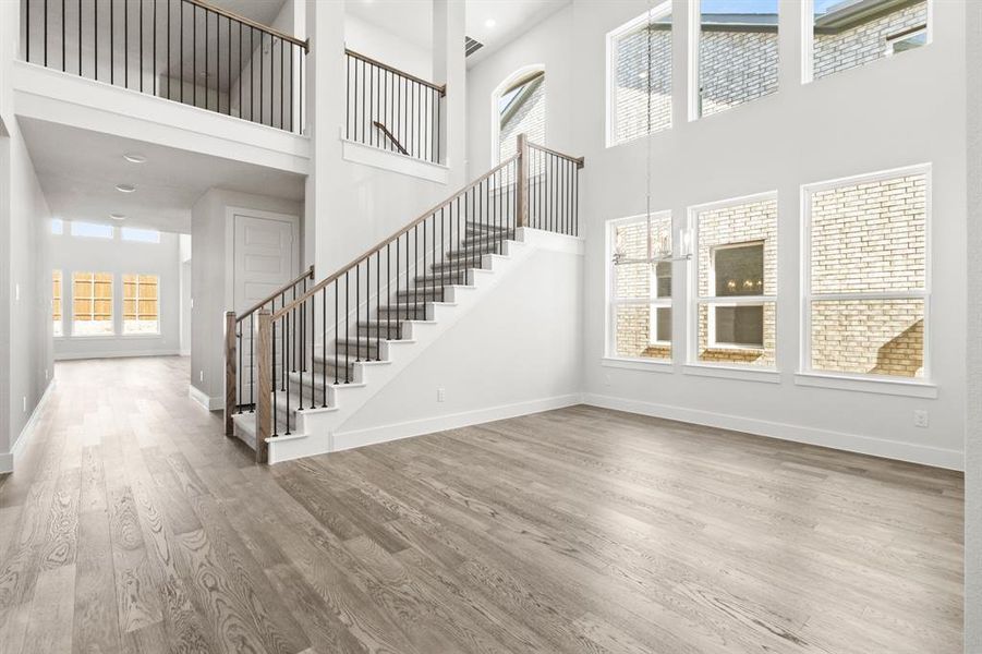 Spacious, unfurnished interior of a new home in Lyons Crest Estates, Garland (Image 25). Spacious, unfurnished interior of a new home in Lyons Crest Estates, Garland (Image 25).
