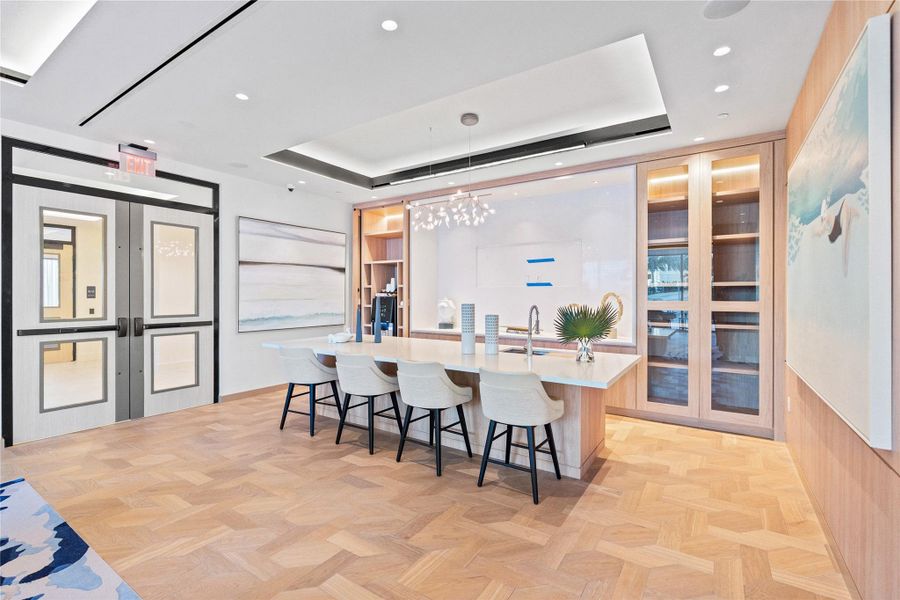 Furnished interior view inside a new home in , Fort Lauderdale (Image 46).