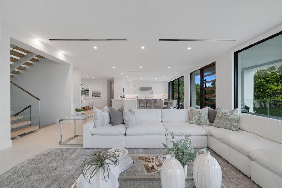 Furnished interior view inside a new home in , Fort Lauderdale (Image 23).