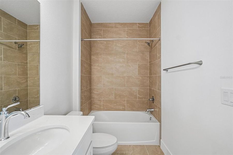 Furnished interior view inside a new home in Lagoon Residences at Epperson, Wesley Chapel (Image 14).