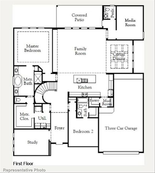 Hamlin First Floor Plan Hamlin First Floor Plan
