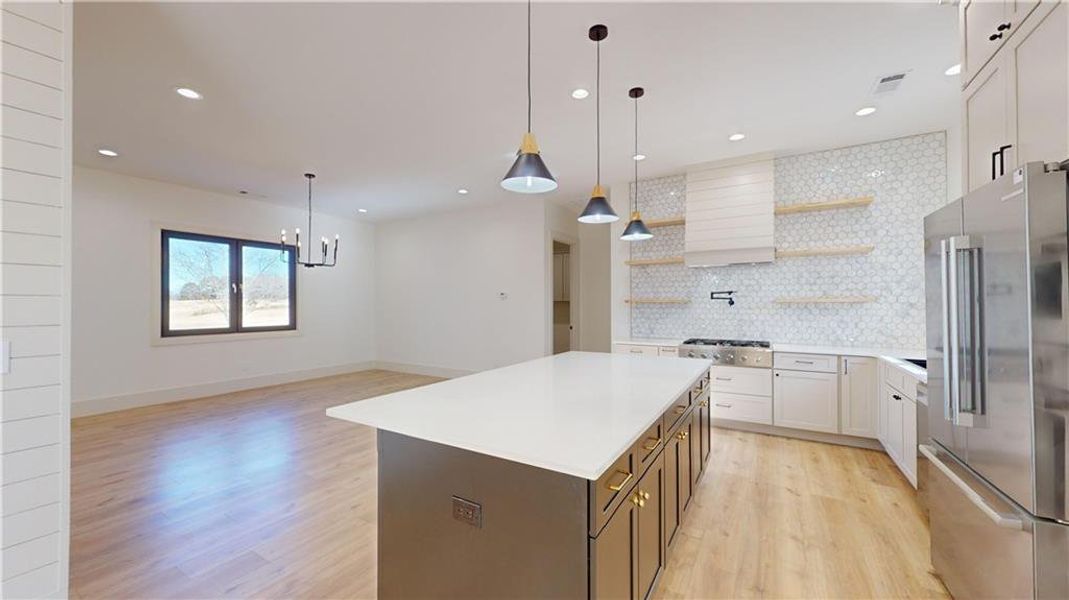 Furnished interior view inside a new home in , Commerce (Image 29).