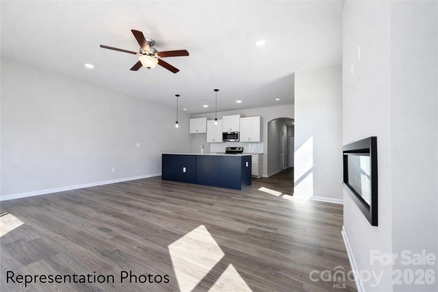 Spacious, unfurnished interior of a new home in , Charlotte (Image 20).