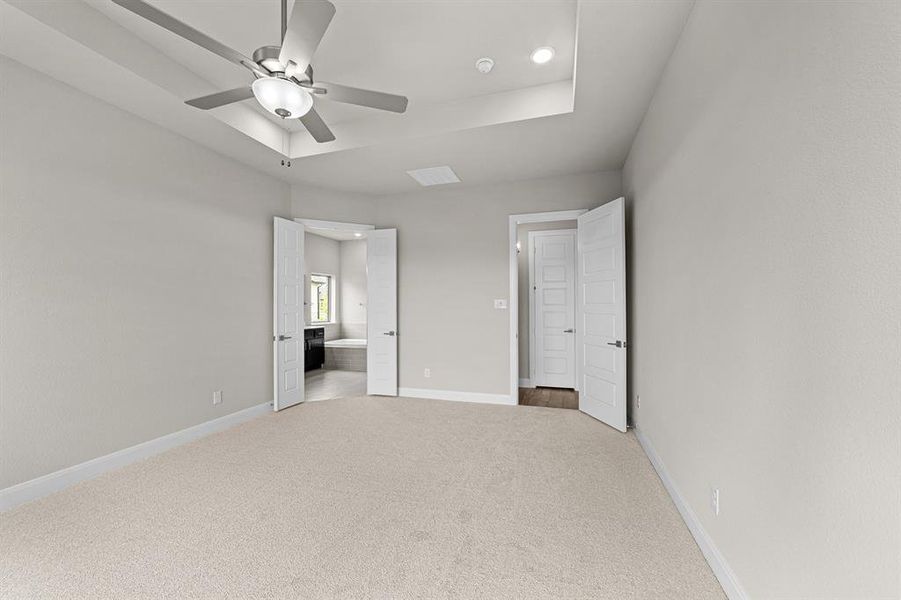 Spacious, unfurnished interior of a new home in South Pointe  Village Series, Mansfield (Image 22).