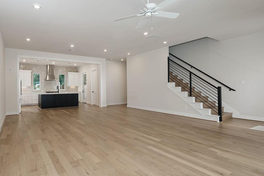 Spacious, unfurnished interior of a new home in , The Woodlands (Image 32). Spacious, unfurnished interior of a new home in , The Woodlands (Image 32).