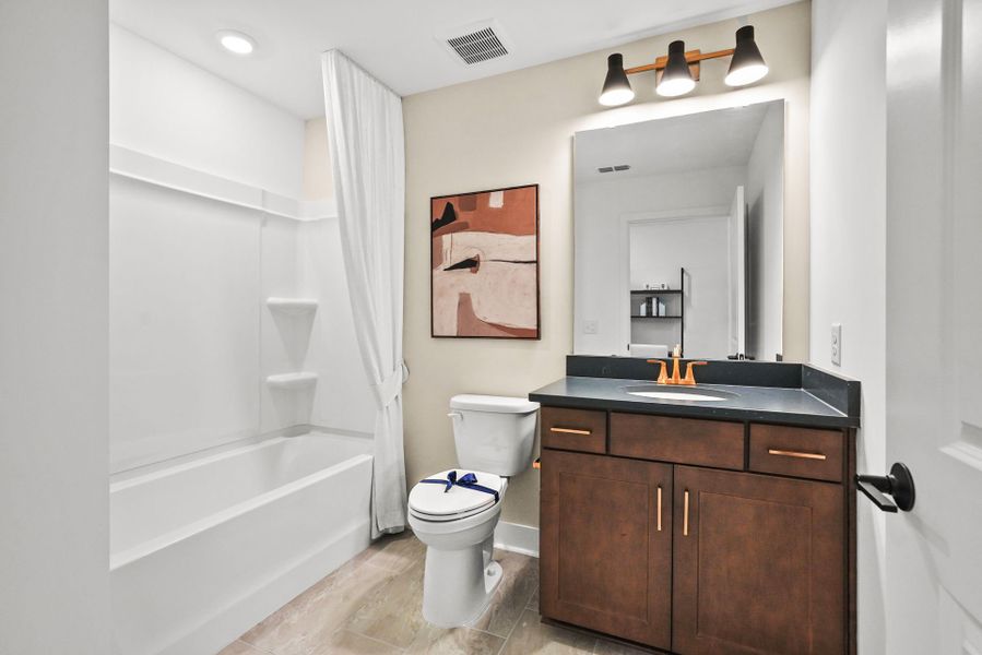 Representative furnished interior of a home built from the Renown by Del Webb in Del Webb Carolina Ridge, Midland (Image 60).