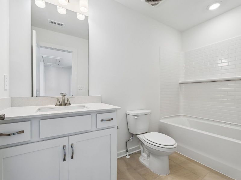 Furnished interior view inside a new home in Benders Cove - Premier Series, Mount Juliet (Image 5).