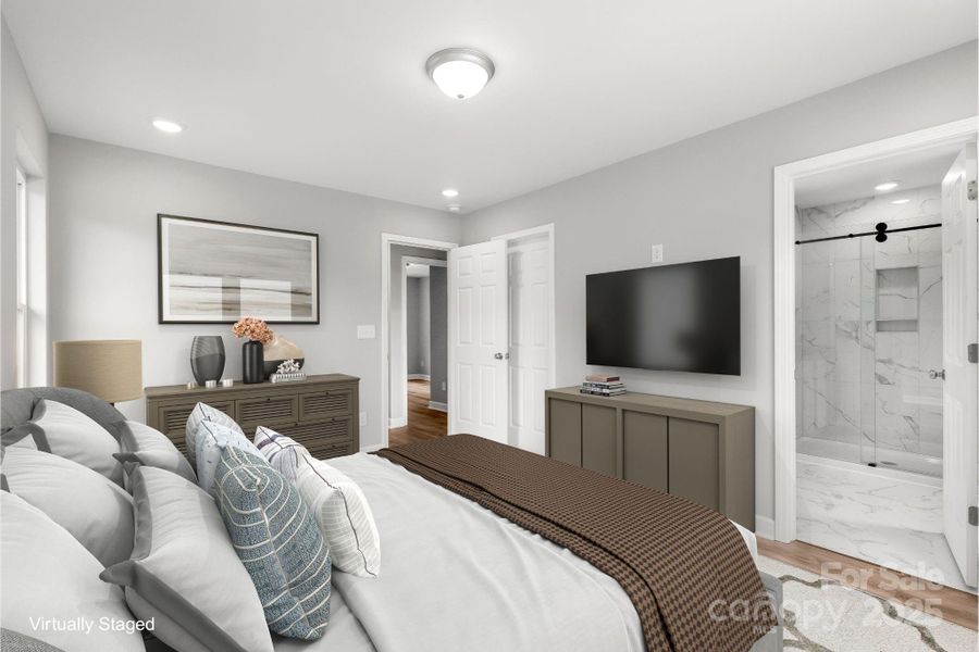 Furnished interior view inside a new home in , East Spencer (Image 15).