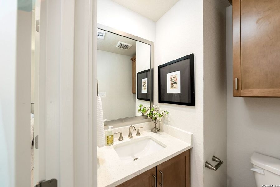 Furnished interior view inside a new home in Victoria Commons, San Antonio (Image 21).