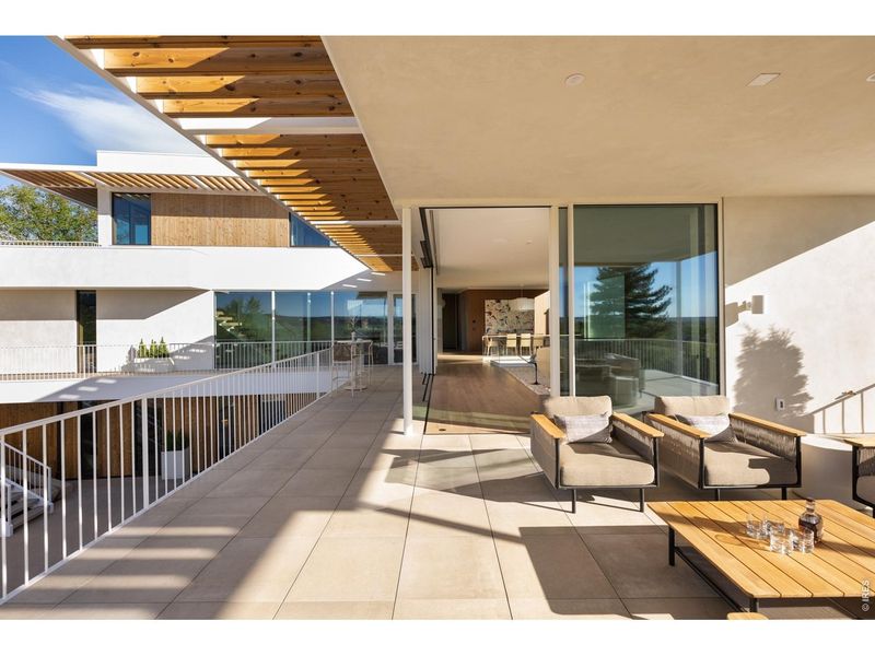 Exterior details and patio area of a home in , Boulder (Image 2). Exterior details and patio area of a home in , Boulder (Image 2).