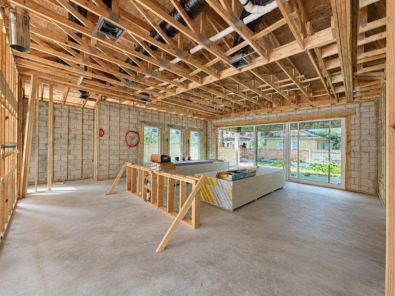 In-progress construction of a new home in , Winter Park, FL (Image 13). In-progress construction of a new home in , Winter Park, FL (Image 13).