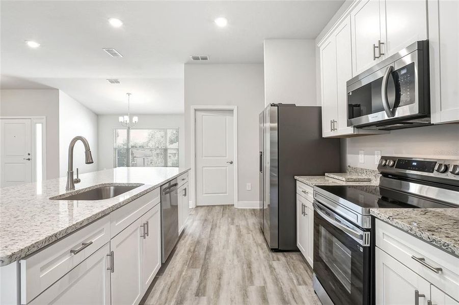 Furnished interior view inside a new home in , Lakeland (Image 12).