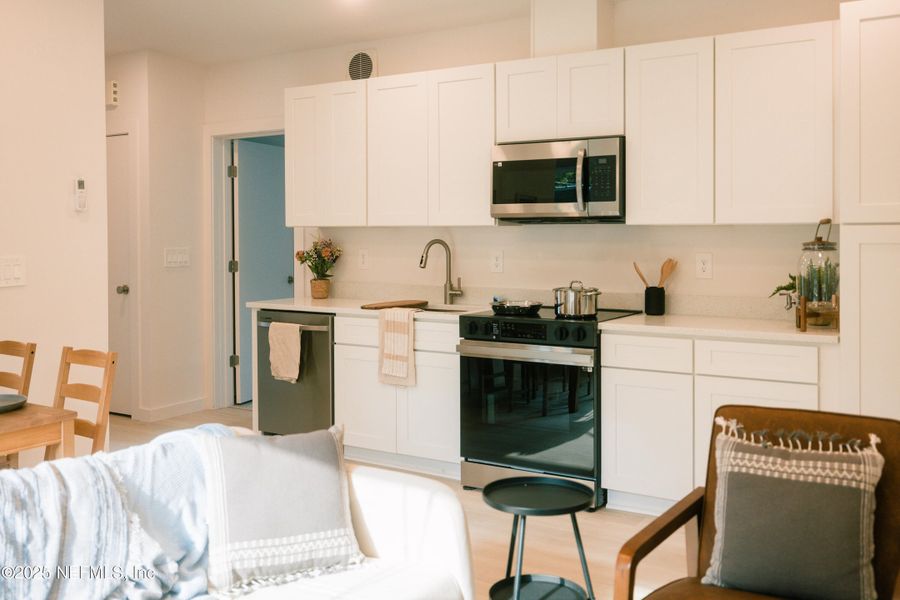 Furnished interior view inside a new home in , Hastings (Image 10).