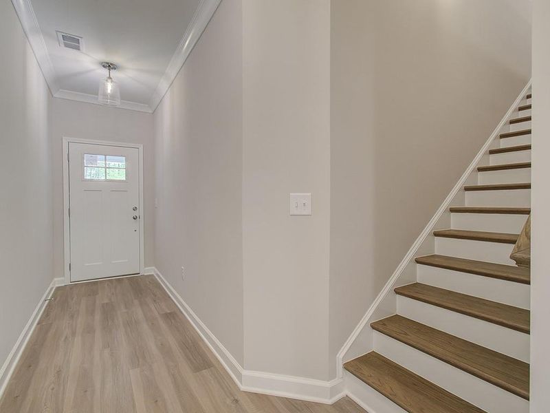 Spacious, unfurnished interior of a new home in Cherokee Township, Acworth (Image 22). Spacious, unfurnished interior of a new home in Cherokee Township, Acworth (Image 22).