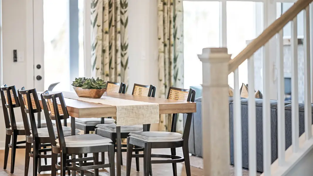 Representative furnished interior of a home built from the Wynwood by DRB Homes in Cottages of Bearwood, Mount Pleasant (Image 10).