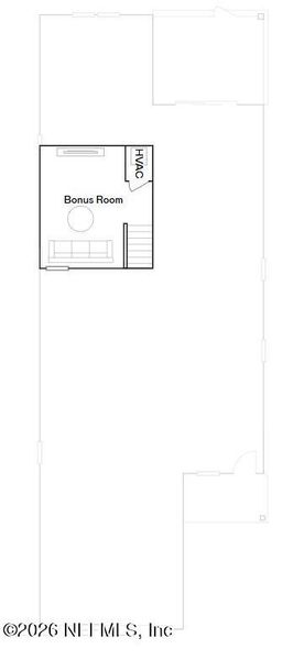 2D floor plan layout of this home in , St. Augustine, FL (Image 5).