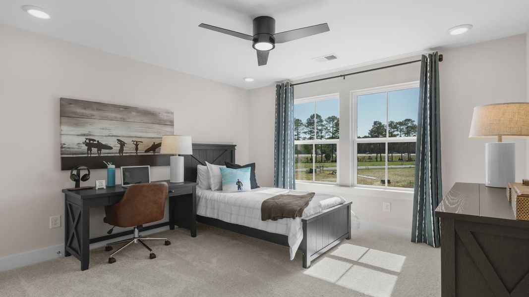 Furnished interior view inside a new home in Townes at Carolina Forest, Myrtle Beach (Image 24).
