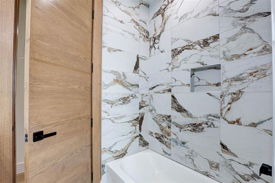 Close-up of interior finishes inside a home in , Keller (Image 18).