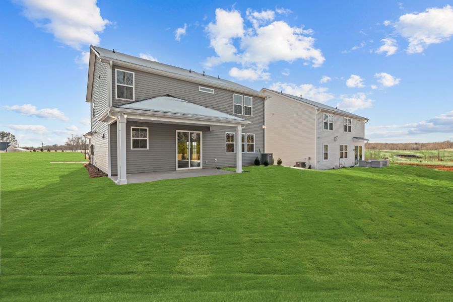 Exterior details and patio area of a home in Sparrow Creek, Boiling Springs (Image 19). Exterior details and patio area of a home in Sparrow Creek, Boiling Springs (Image 19).
