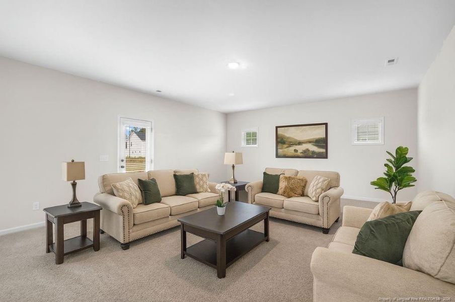 Living Room - Virtually Staged