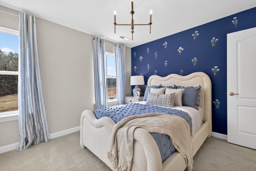 Representative furnished interior of a home built from the The Poppy by Chesapeake Homes in The Farm at Neill's Creek, Lillington (Image 36).