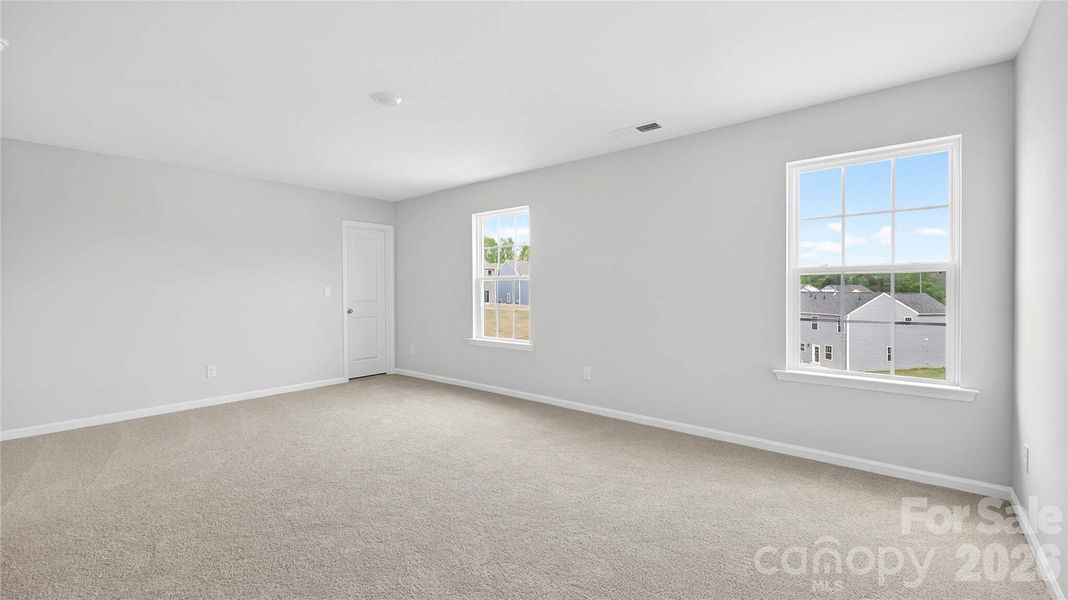 Spacious, unfurnished interior of a new home in Cline Village, Conover (Image 25). Spacious, unfurnished interior of a new home in Cline Village, Conover (Image 25).