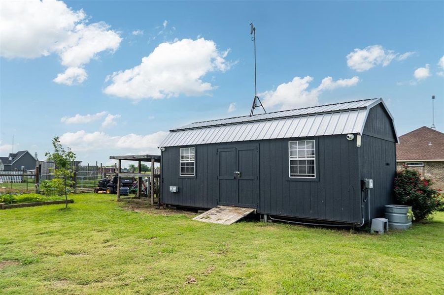 View of shed