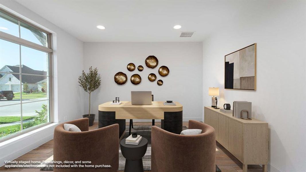 Furnished interior view inside a new home in Devonshire - Reserve 50', Forney (Image 12). Furnished interior view inside a new home in Devonshire - Reserve 50', Forney (Image 12).