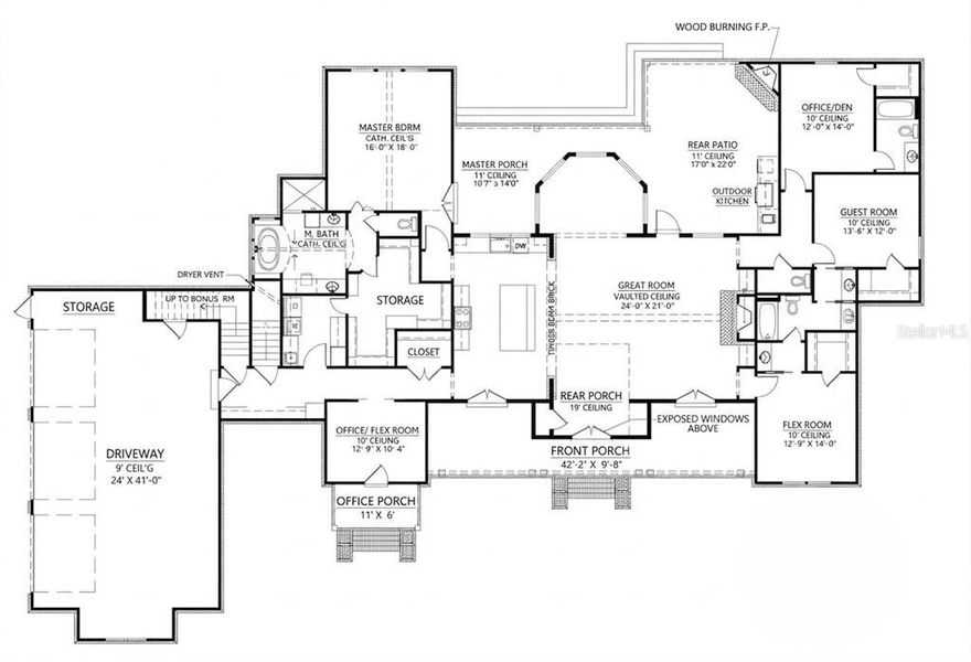 2D floor plan layout of this home in , Punta Gorda, FL (Image 3).
