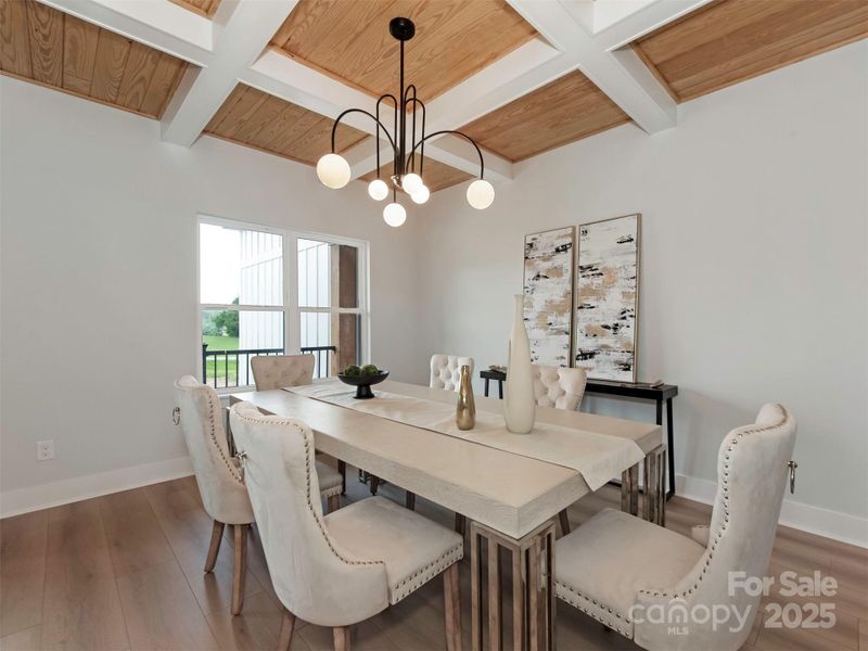 Furnished interior view inside a new home in , Waxhaw (Image 12).