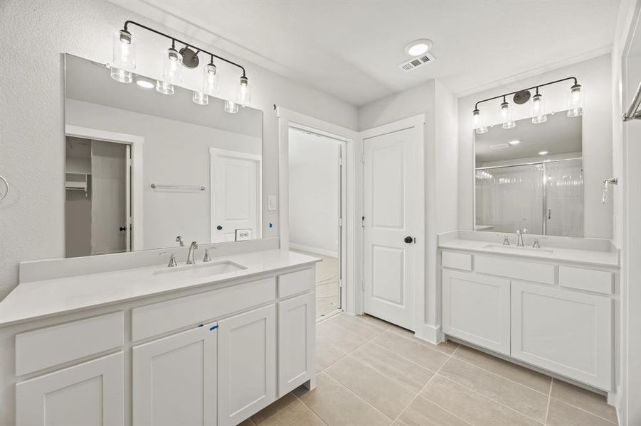 Furnished interior view inside a new home in North Square at Uptown, Celina (Image 7).