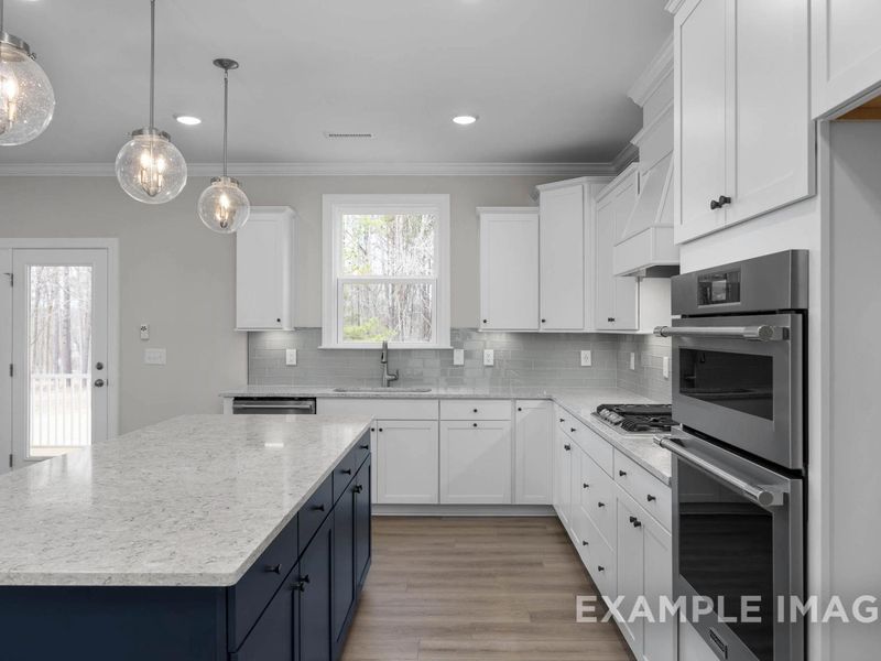 Representative furnished interior of a home built from the The Hickory II A by Davidson Homes LLC in Wellers Knoll, Lillington (Image 9).