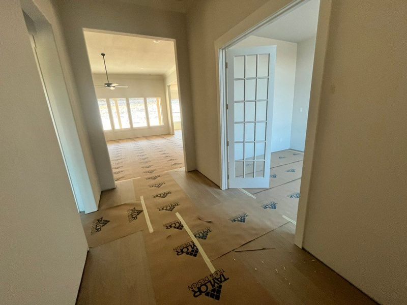 In-progress construction of a new home in Eagle Ridge Estates, Weatherford, TX (Image 5).