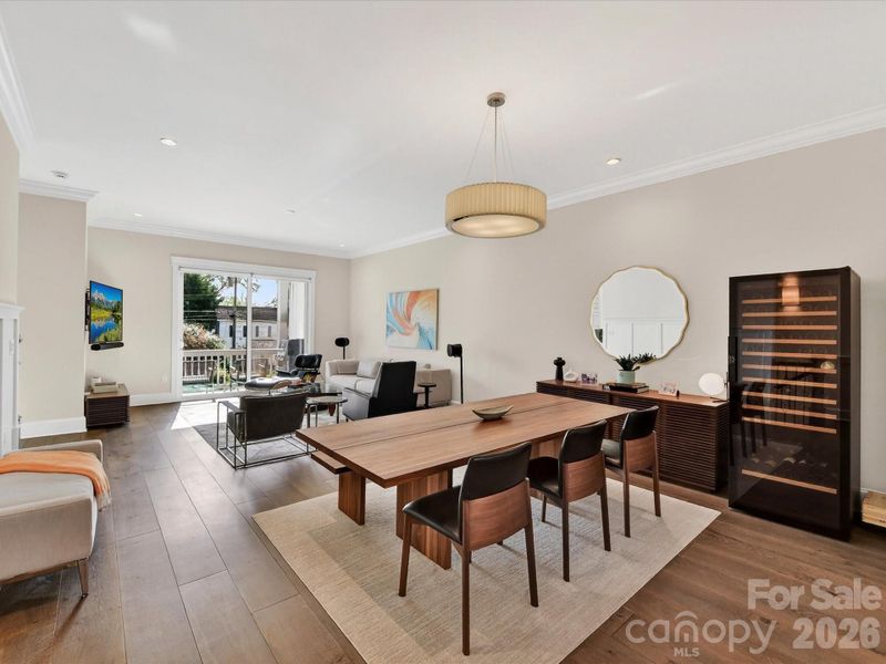 Furnished interior view inside a new home in , Charlotte (Image 6).