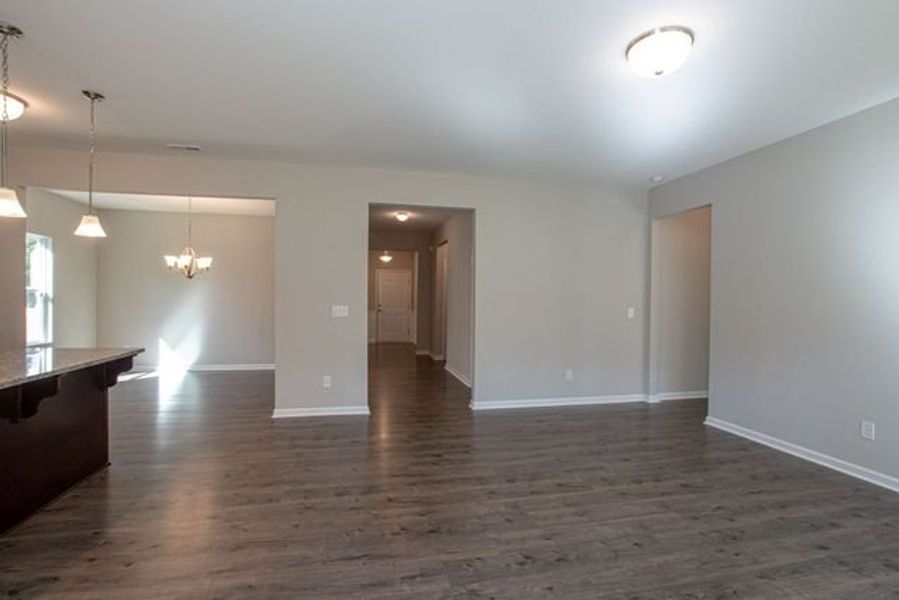 Representative unfurnished interior of a home built from the Milo by True Homes in Edgewater - The Groves, Lancaster (Image 10).