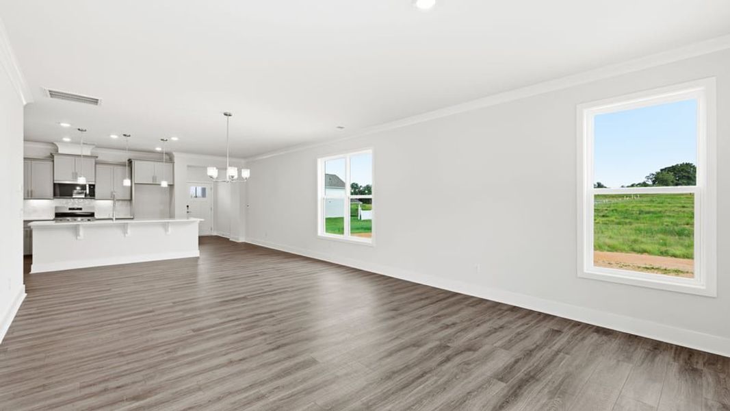 Spacious, unfurnished interior of a new home in Sycamore Cove, Woodruff (Image 23).